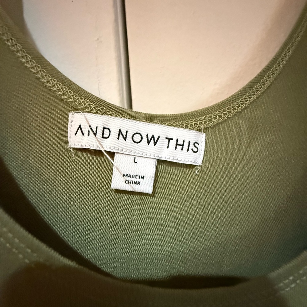 Diane Von Furstenberg Green Asymmetrical Sundress - Picture 9 of 9